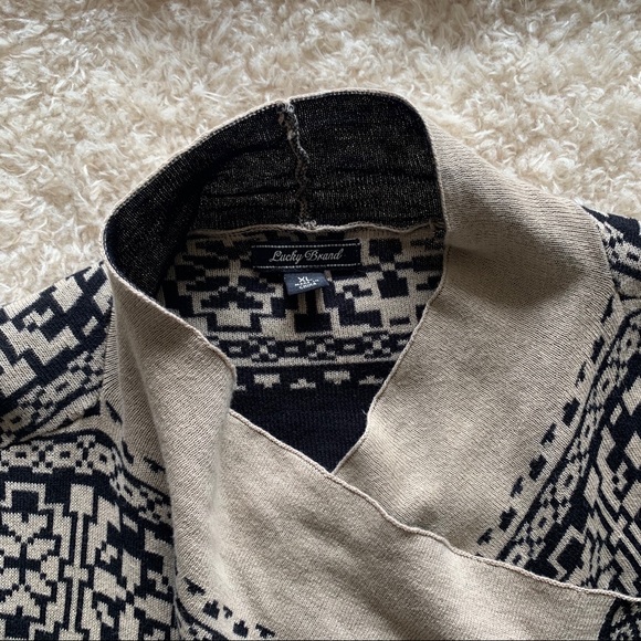 Lucky Brand Women Size XL Open Cardigan Sweater - Picture 2 of 3